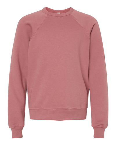 BELLA + CANVAS Youth Sponge Fleece Crewneck Sweatshirt - 3901Y - Mauve