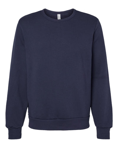 BELLA + CANVAS Unisex Sponge Fleece Classic Crewneck Sweatshirt - 3911 - Navy