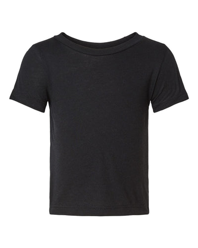 BELLA + CANVAS Infant Triblend Tee - 3413B - Solid Black Triblend