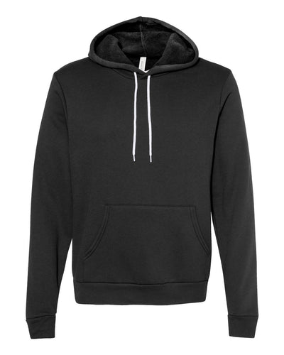 BELLA + CANVAS Unisex Sponge Fleece Hoodie Sweatshirt - 3719 - Vintage Black