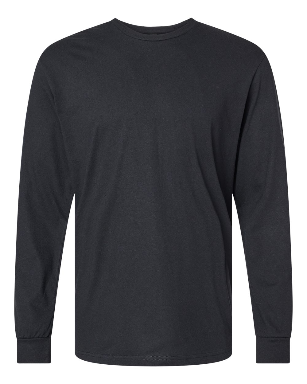 Gildan Unisex Softstyle® CVC Long Sleeve T-Shirt - 64440CVC - Pitch Black