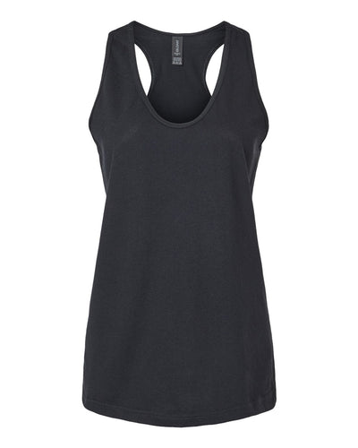 Gildan Women's Softstyle® CVC Racerback Tank Top - 64220LCVC - Pitch Black
