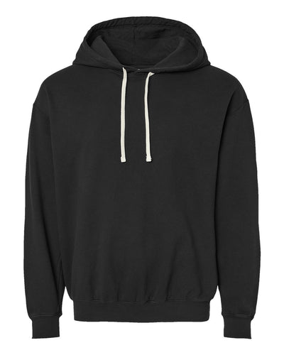 Comfort Colors Unisex Garment-Dyed Lightweight Fleece Hooded Sweatshirt - 1467 - Black