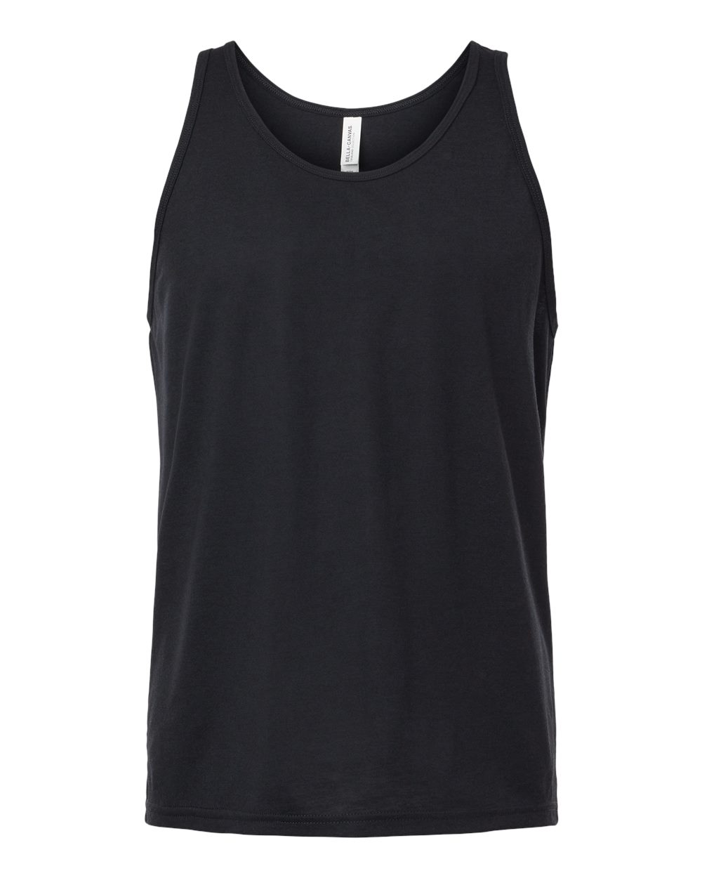 BELLA + CANVAS Unisex Triblend Tank - 3484 - Solid Black Triblend