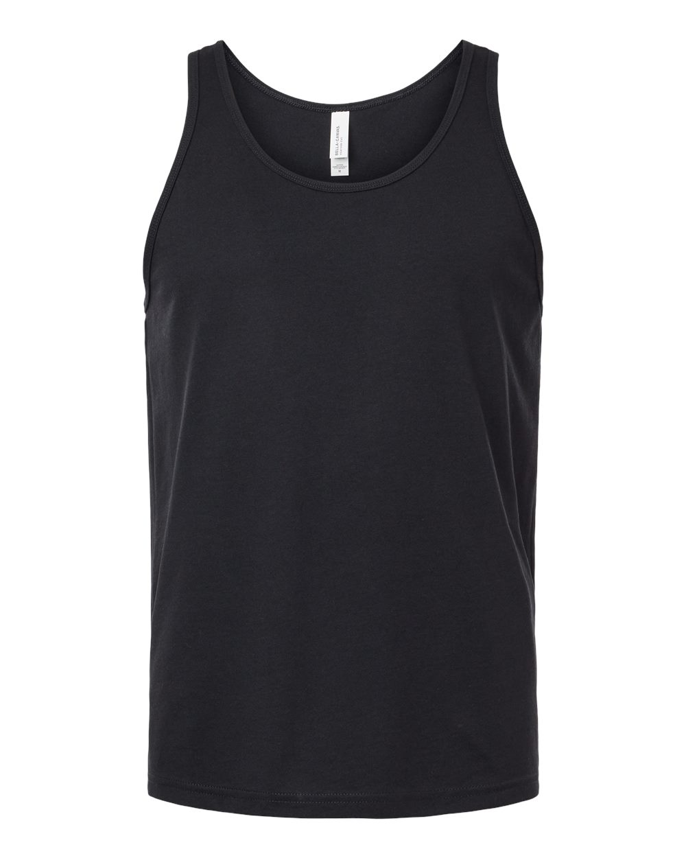 BELLA + CANVAS Unisex Heather CVC Tank - 3480CVC - Solid Black Blend