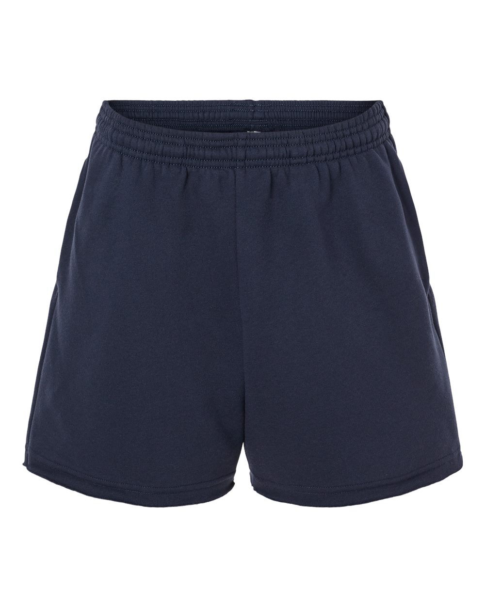 BELLA + CANVAS Women's Cutoff Fleece Shorts - 3787 - Navy