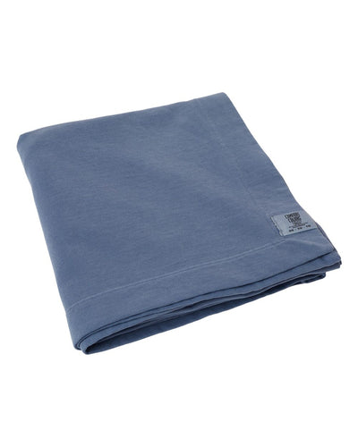 Comfort Colors Garment-Dyed Fleece Dorm Blanket - 15BT - Blue Jean