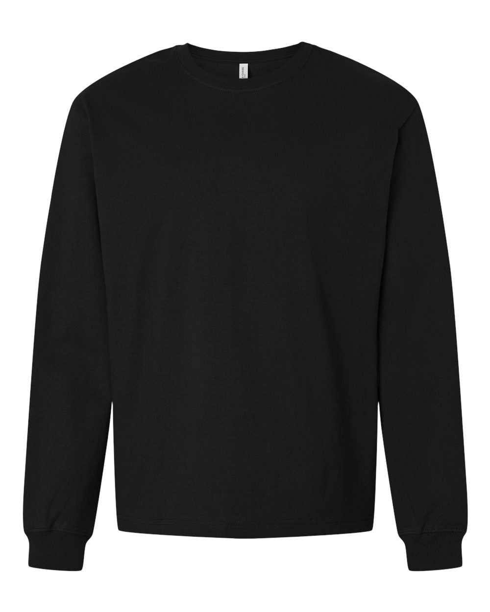 BELLA + CANVAS Unisex 7.5 oz Heavyweight Long Sleeve Tee - 4651 - Black