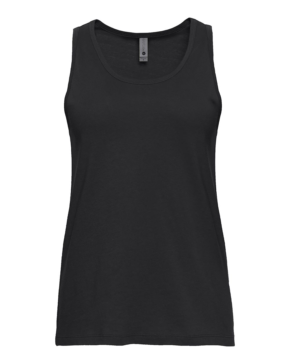 Next Level Women's Cotton Tank - 3933 - Black