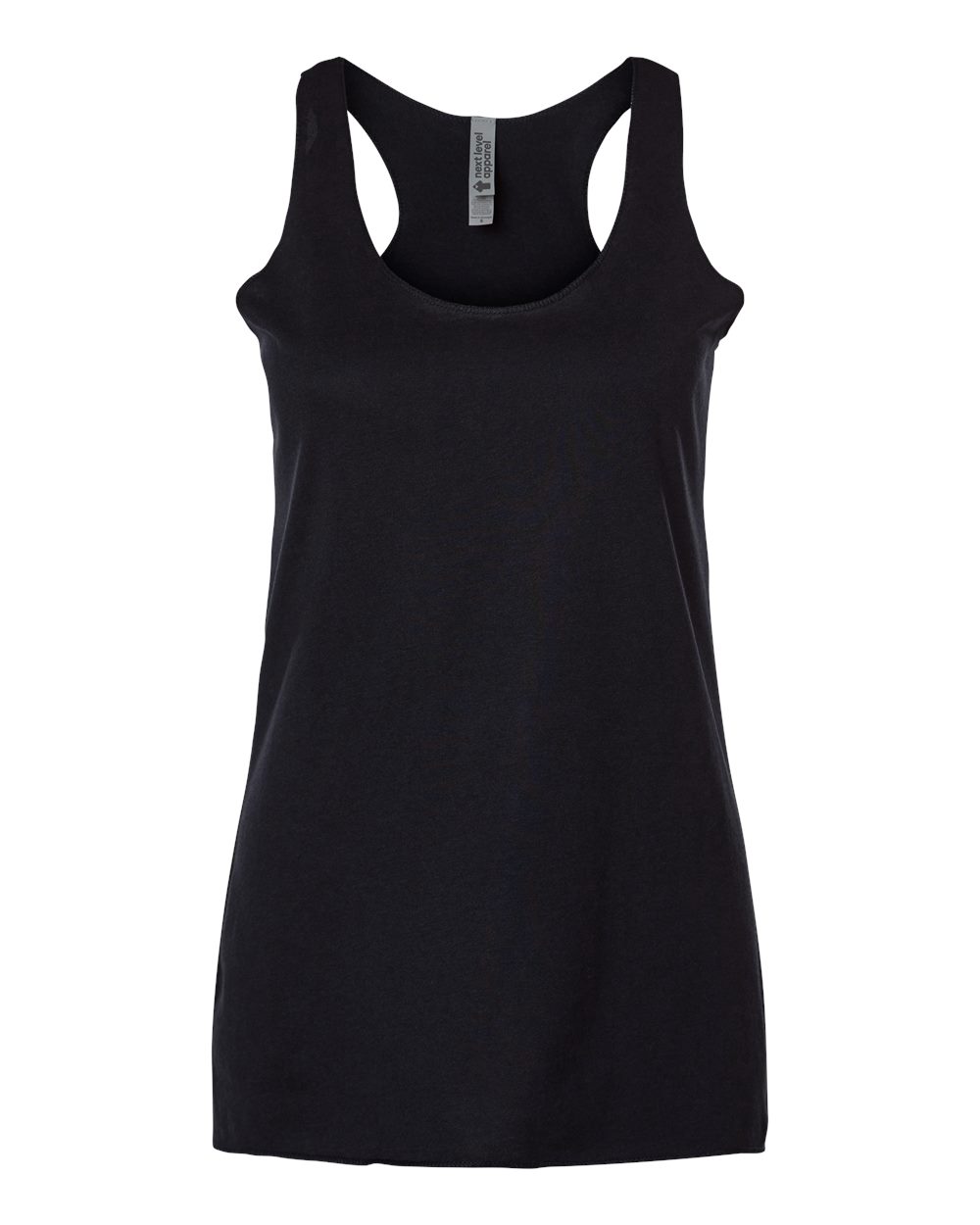 Next Level Women’s Triblend Racerback Tank - 6733 - Black