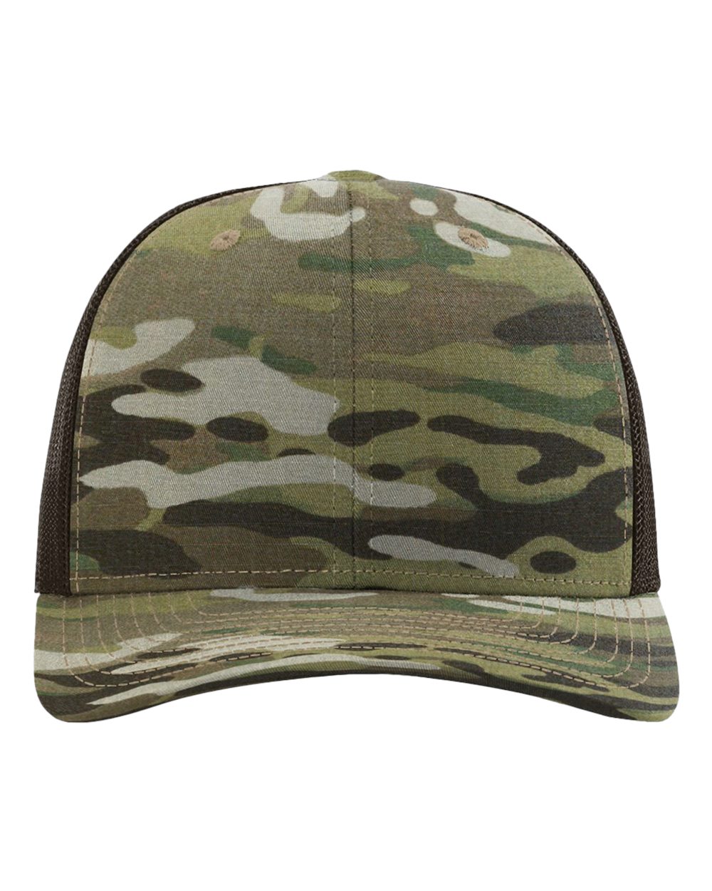 Richardson Tactical Trucker Cap - 112PT - Multicam Original/ Coyote Brown