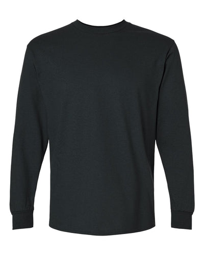 Gildan Unisex Ultra Cotton® Long Sleeve T-Shirt - 2400 - Black