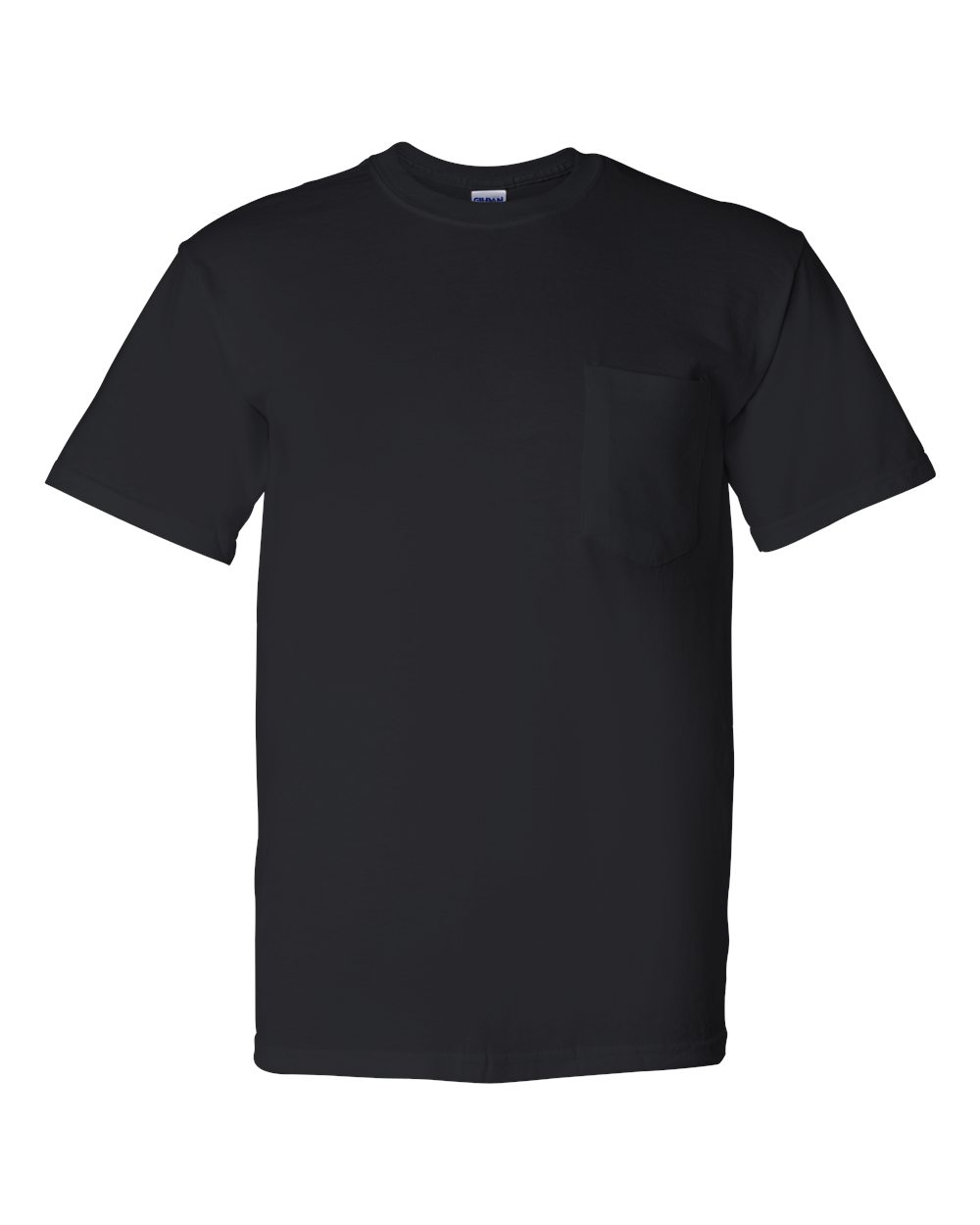 Gildan Unisex DryBlend® Pocket T-Shirt - 8300 - Black