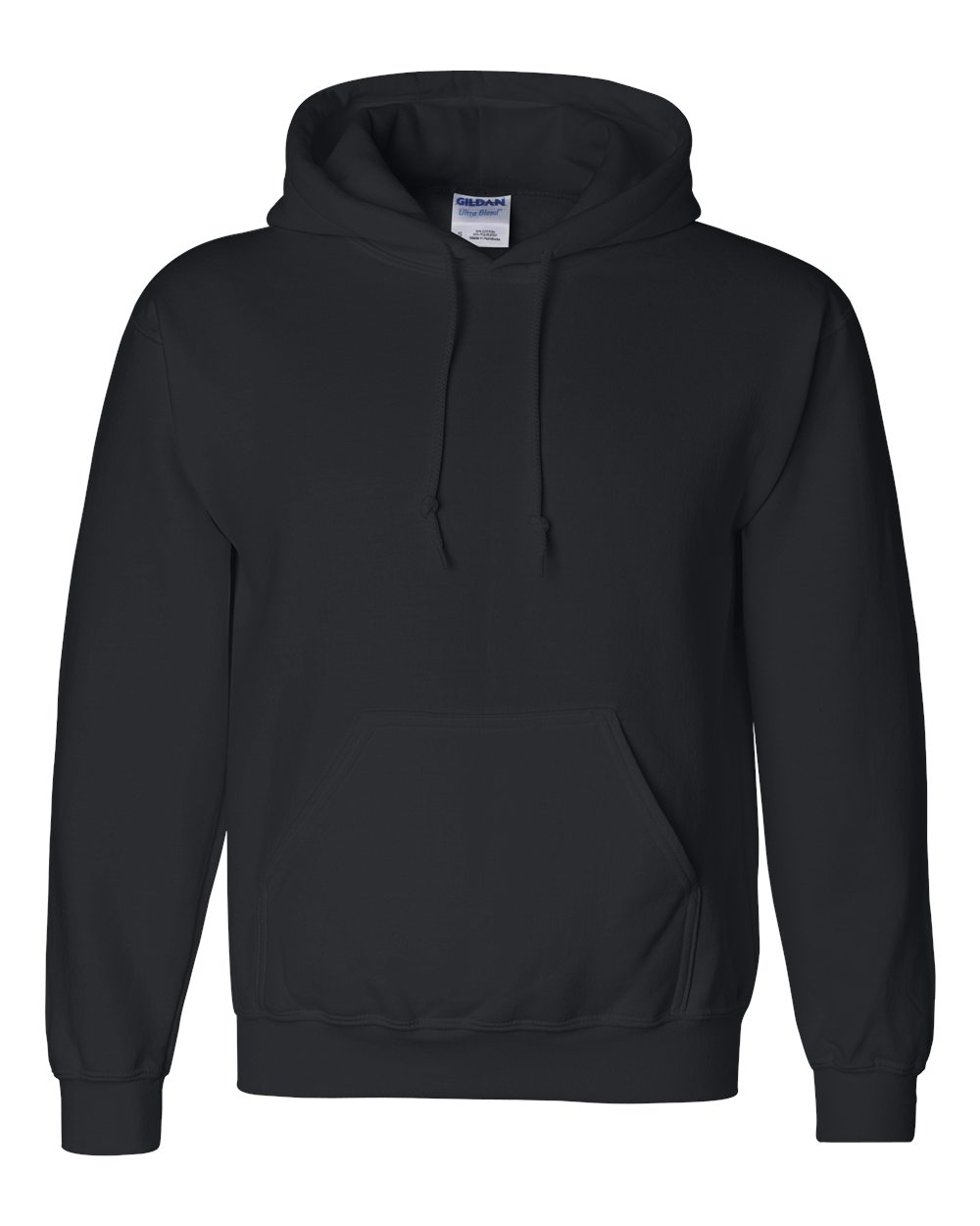 Gildan Unisex DryBlend® Hooded Sweatshirt - 12500 - Black