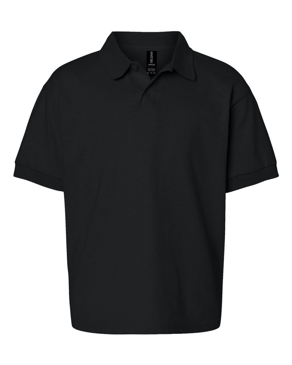 Gildan Youth DryBlend® Jersey Polo - 8800B - Black