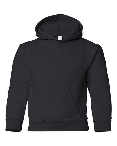Gildan Youth Heavy Blend™ Hooded Sweatshirt - 18500B - Black
