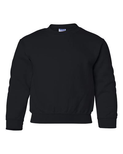 Gildan Youth Heavy Blend™ Crewneck Sweatshirt - 18000B - Black