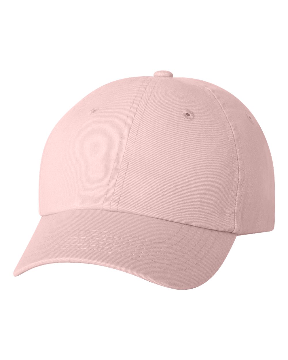 Valucap Youth Small Fit Bio-Washed Dad Hat - VC300Y - Light Pink