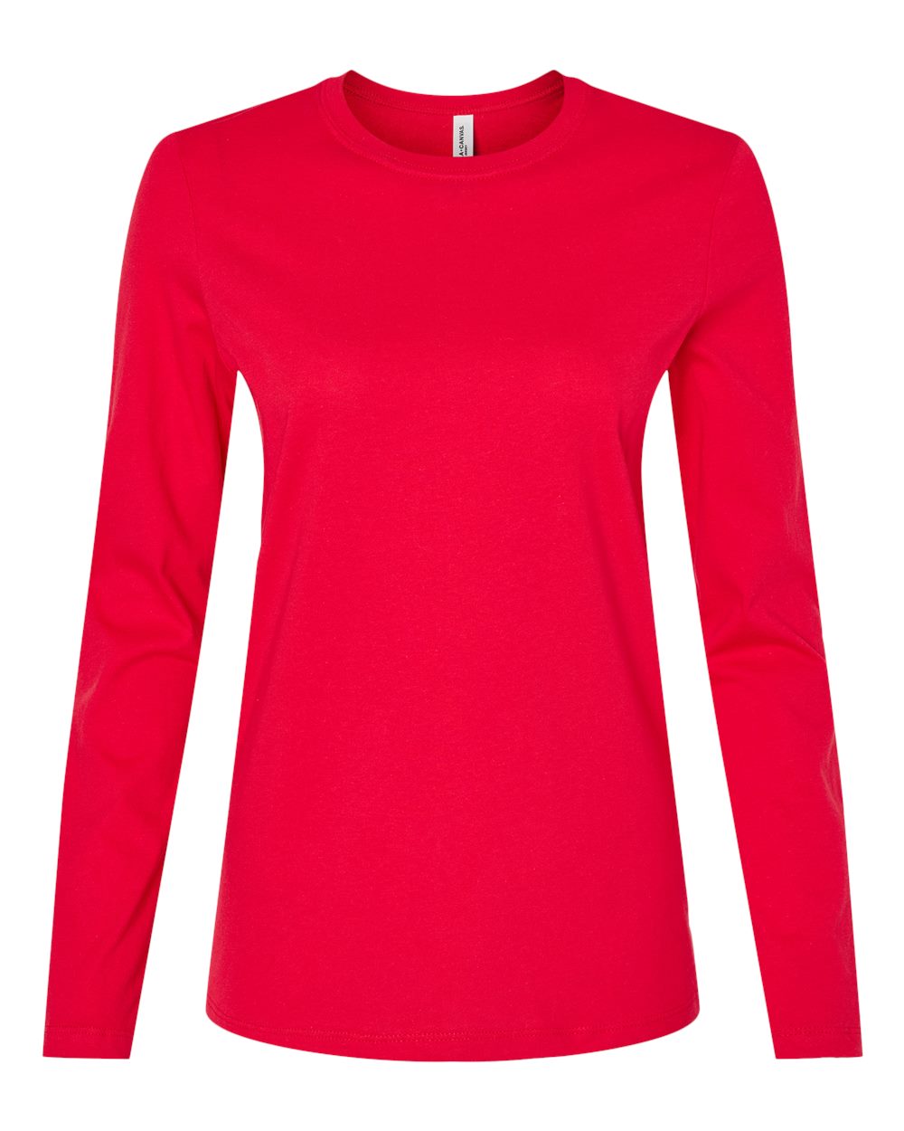 BELLA + CANVAS Women’s Jersey Long Sleeve Tee - 6500 - Red