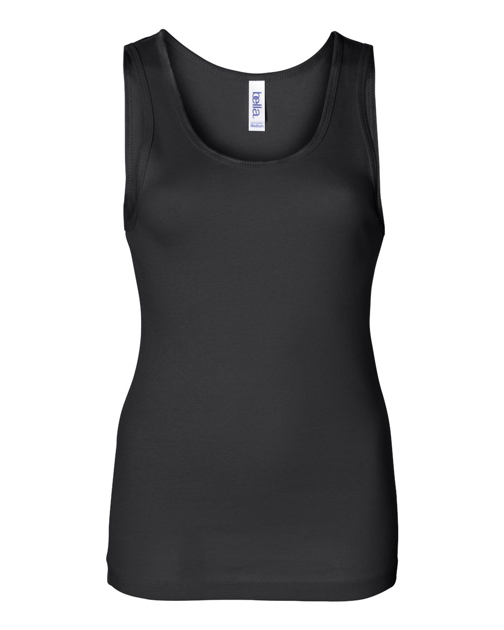 BELLA + CANVAS Women's Baby Rib Tank - 1080 - Black