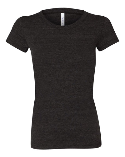 BELLA + CANVAS Women's Triblend Tee - 8413 - Charcoal Black Triblend