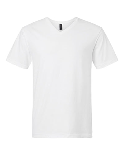 Gildan Unisex Softstyle® V-Neck T-Shirt - 64V00 - White