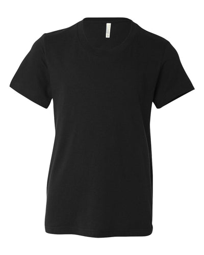 BELLA + CANVAS Youth Jersey Tee - 3001Y - Black