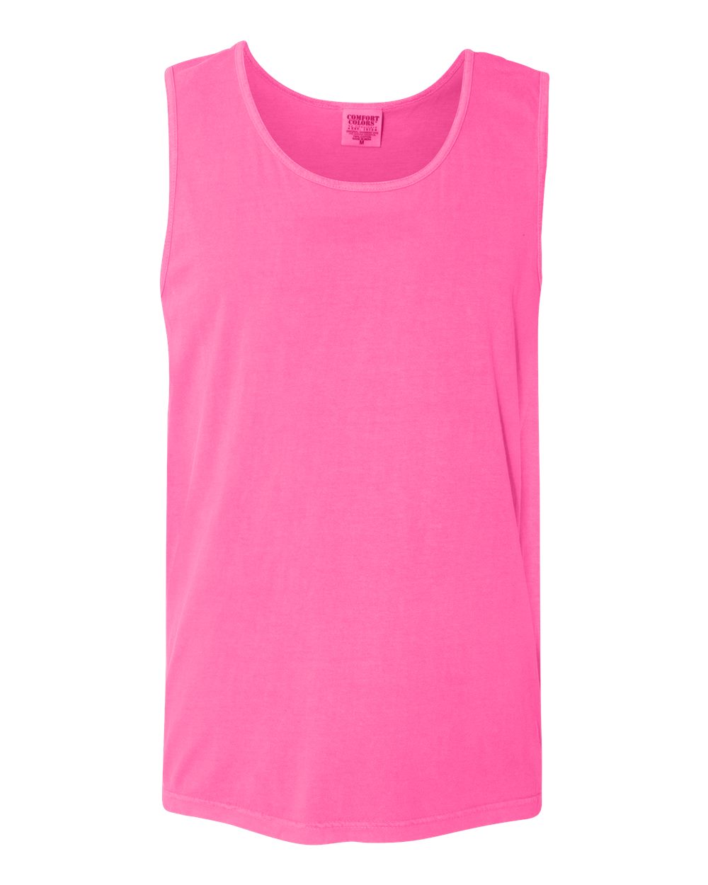 Comfort Colors Unisex Garment-Dyed Heavyweight Tank Top - 9360 - Neon Pink