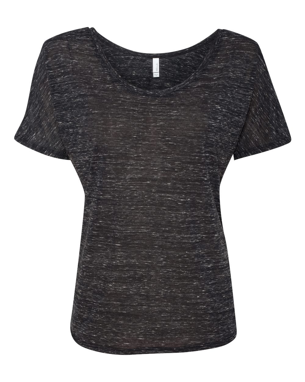 BELLA + CANVAS Women’s Slouchy Tee - 8816 - Black Marble
