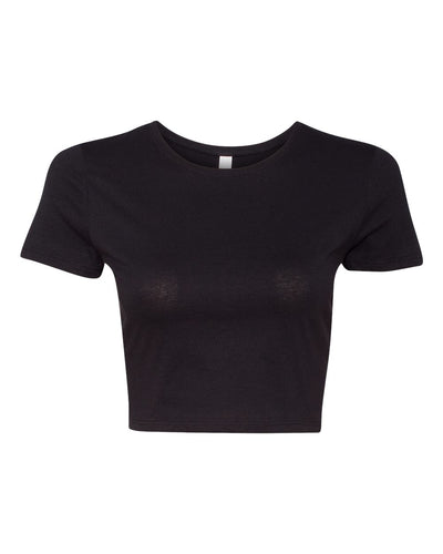 BELLA + CANVAS Women’s Crop Tee - 6681 - Black