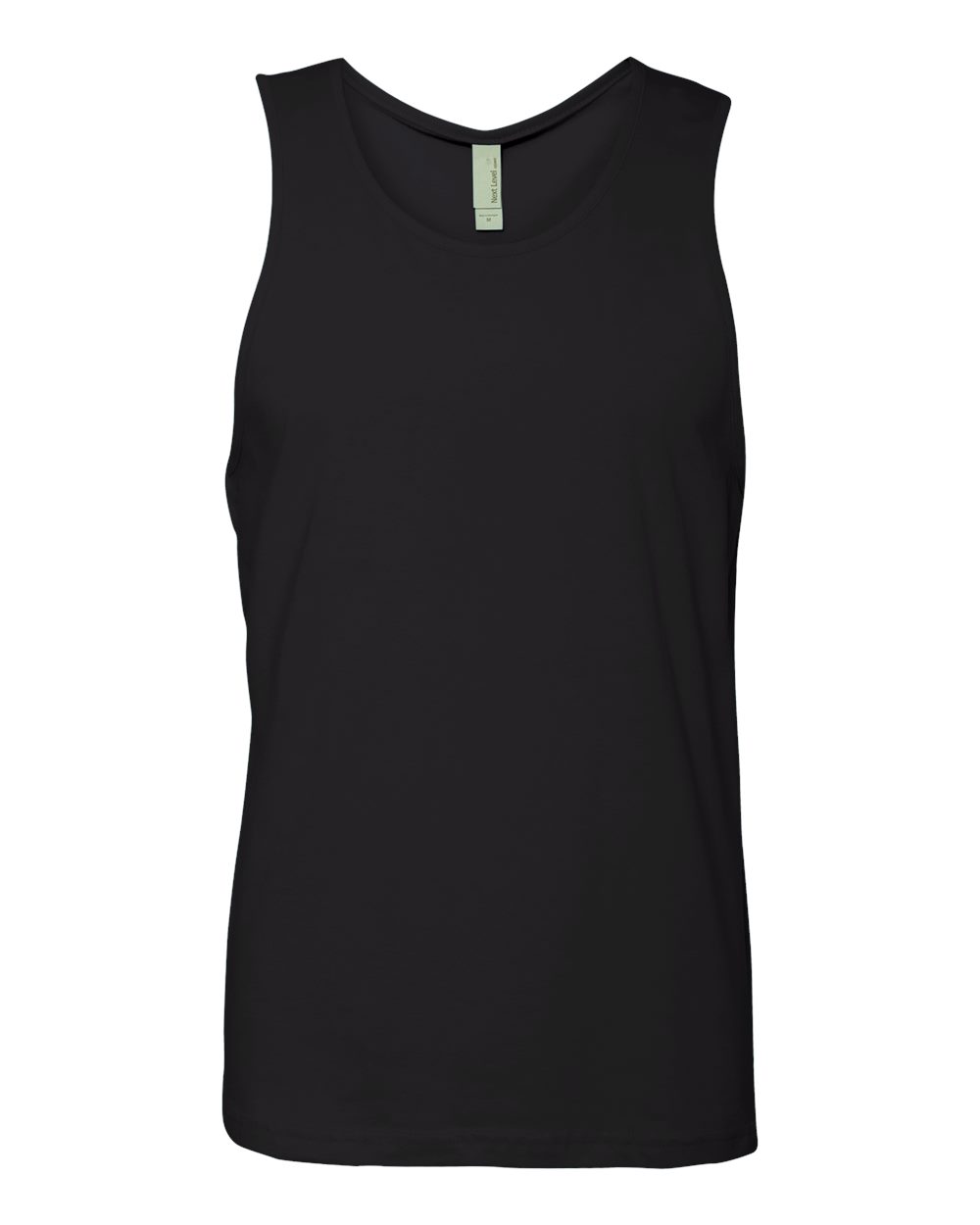 Next Level Men's Cotton Muscle Tank - 3633 - Black