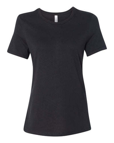 BELLA + CANVAS Women’s Relaxed Jersey Tee - 6400 - Vintage Black