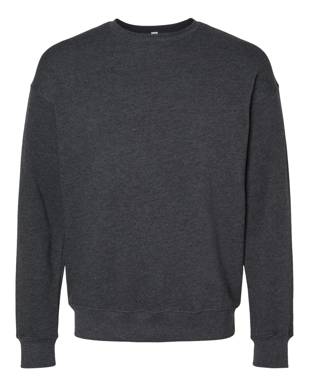 BELLA + CANVAS Unisex Sponge Fleece Drop Shoulder Crewneck Sweatshirt - 3945 - Dark Grey Heather
