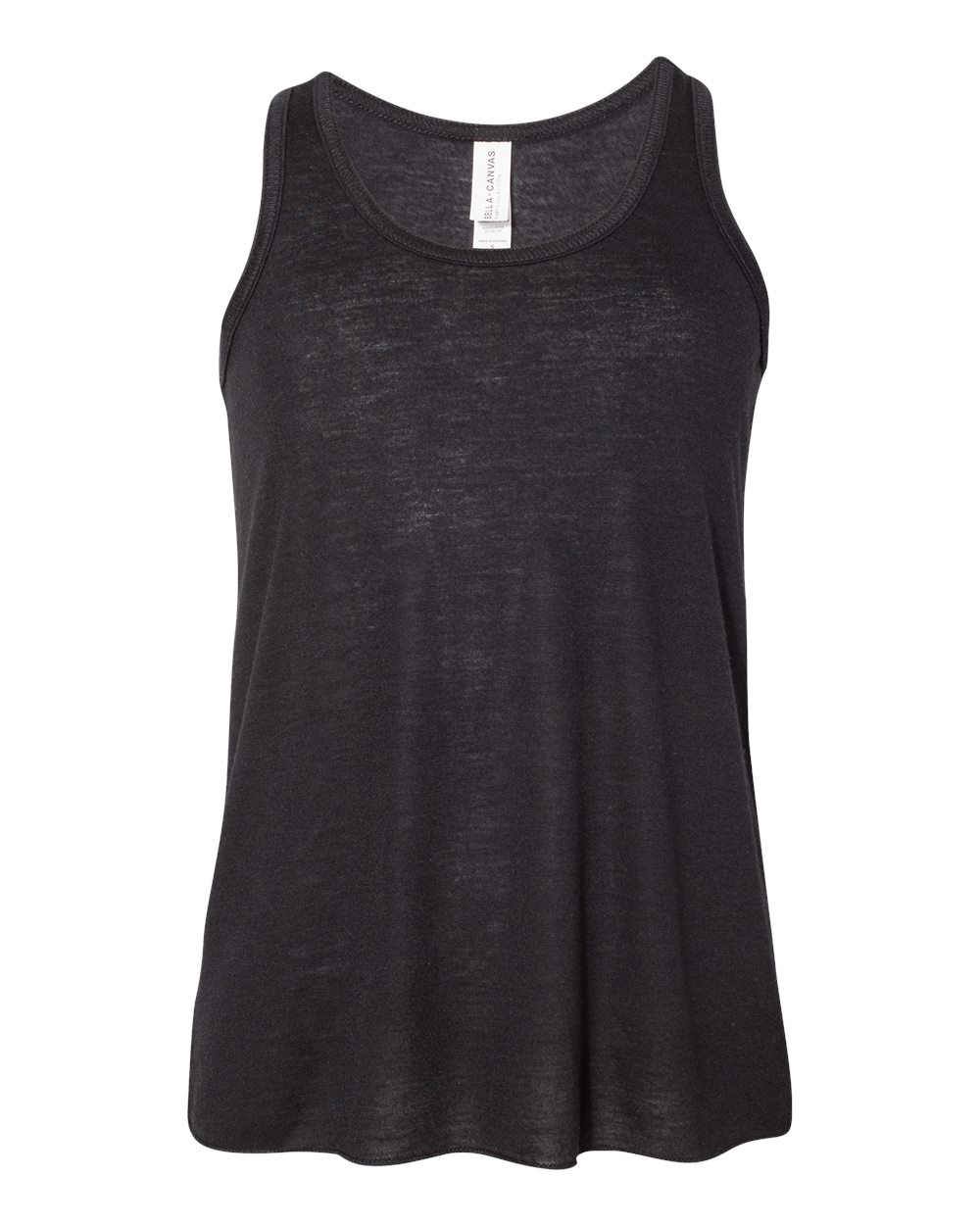 BELLA + CANVAS Youth Flowy Racerback Tank - 8800Y - Black