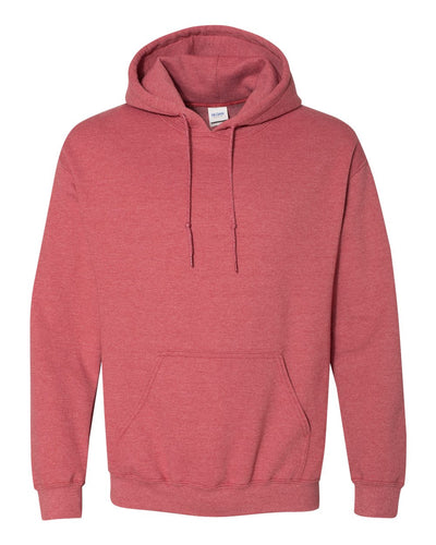 Gildan Unisex Heavy Blend™ Hooded Sweatshirt - 18500 - Heather Scarlet Red