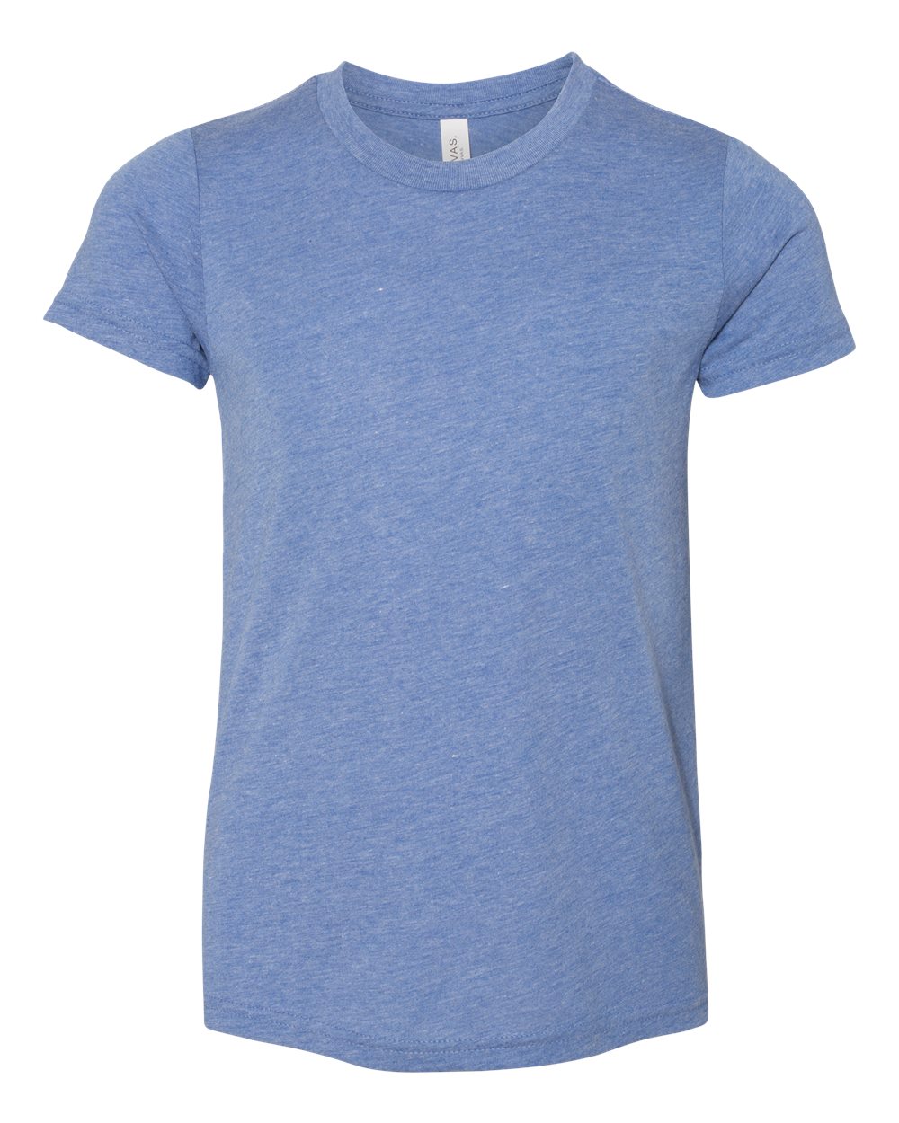 BELLA + CANVAS Youth Triblend Tee - 3413Y - Blue Triblend
