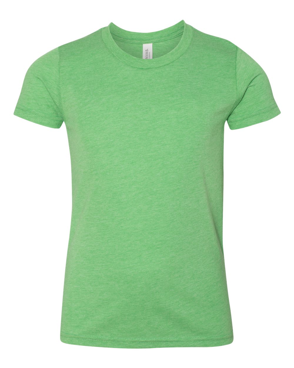 BELLA + CANVAS Youth Triblend Tee - 3413Y - Green Triblend