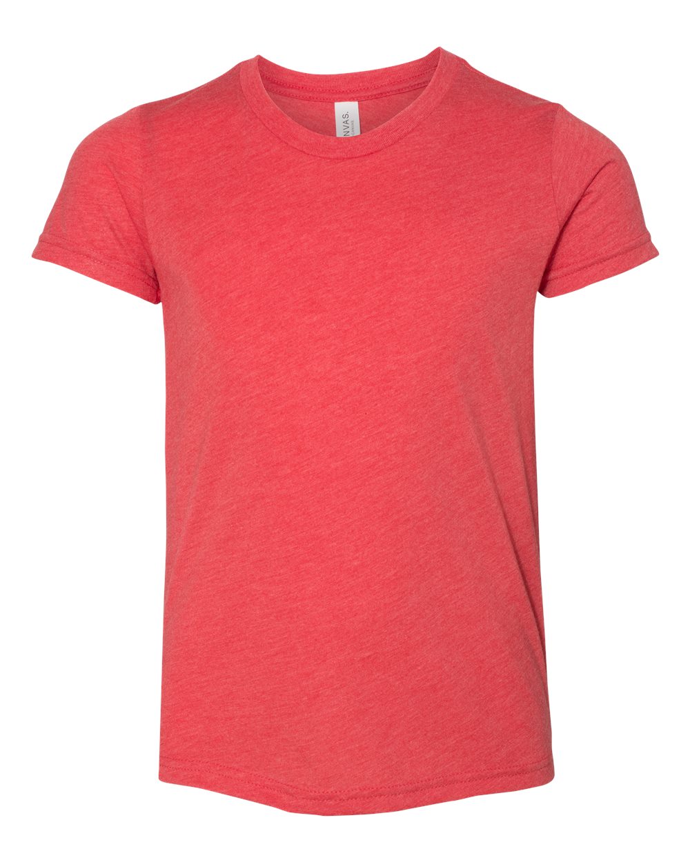 BELLA + CANVAS Youth Triblend Tee - 3413Y - Red Triblend
