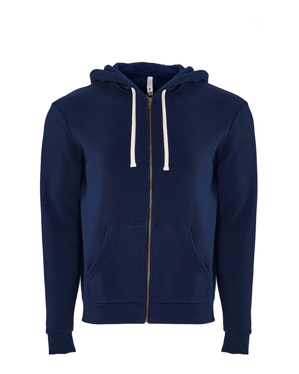 Next Level Unisex Santa Barbara Full-Zip Hoodie Sweatshirt - 9602 - Midnight Navy