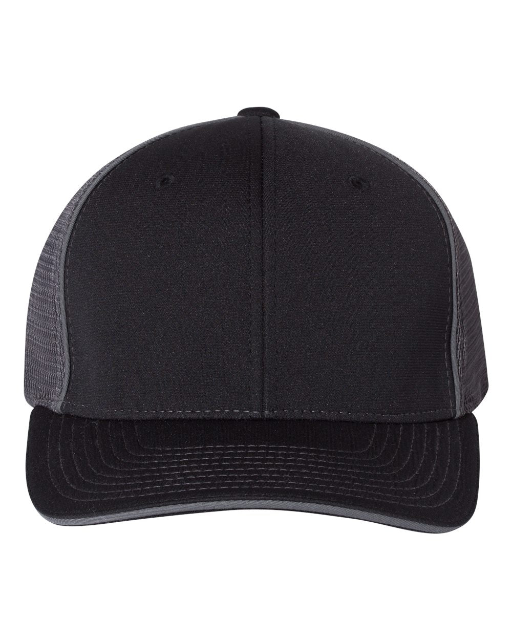 Richardson Pulse Sportmesh R-Flex Cap - 172 - Black/ Charcoal Split
