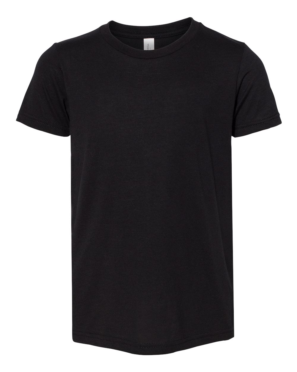 BELLA + CANVAS Youth Triblend Tee - 3413Y - Solid Black Triblend