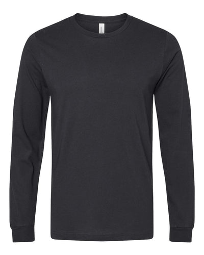 BELLA + CANVAS Unisex Jersey Long Sleeve Tee - 3501 - Vintage Black