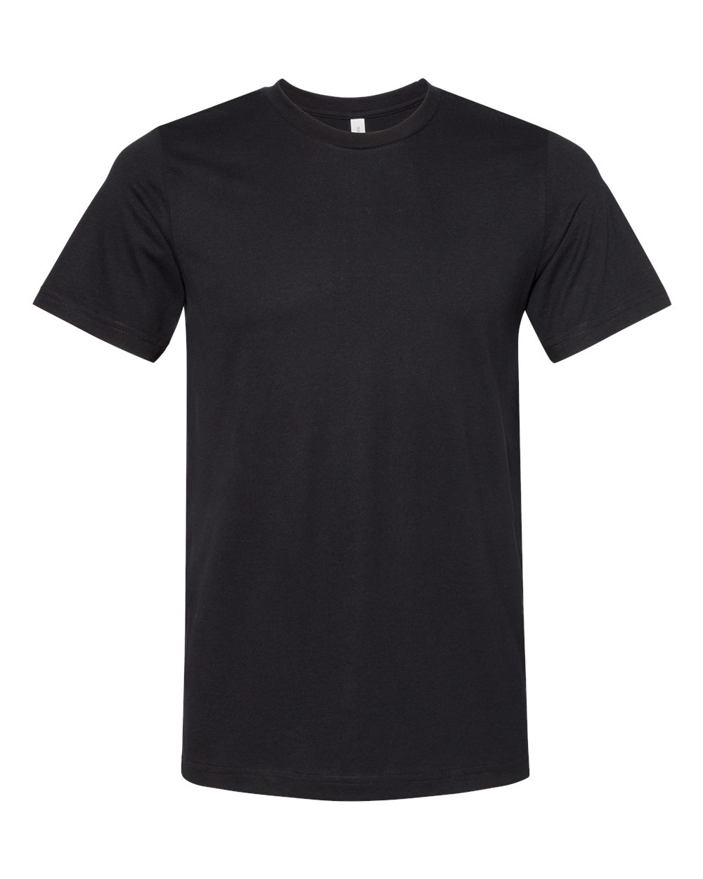 BELLA + CANVAS Unisex Sueded Tee - 3301 - Solid Black Blend