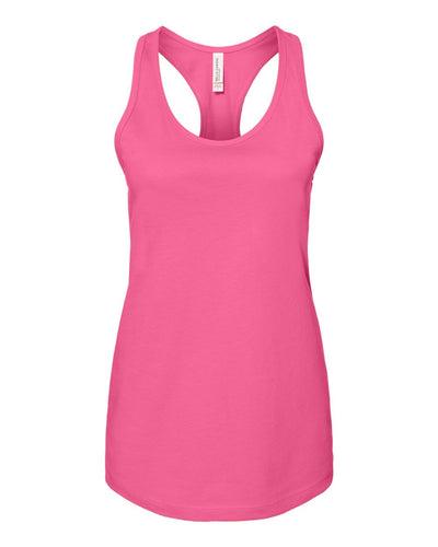 BELLA + CANVAS Women's Jersey Racerback Tank - 6008 - Charity Pink