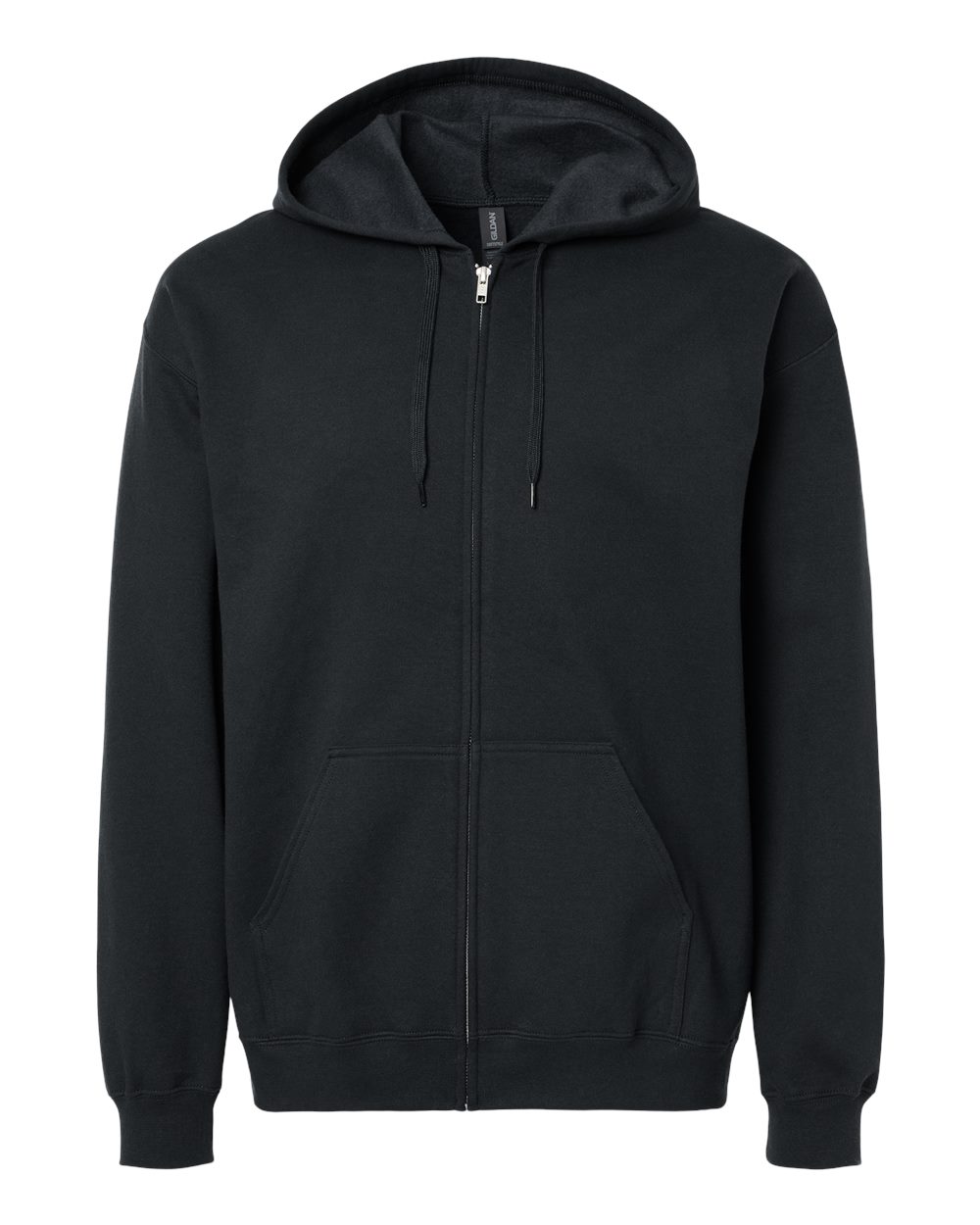 Gildan Unisex Softstyle® Full-Zip Hooded Sweatshirt - SF600 - Black