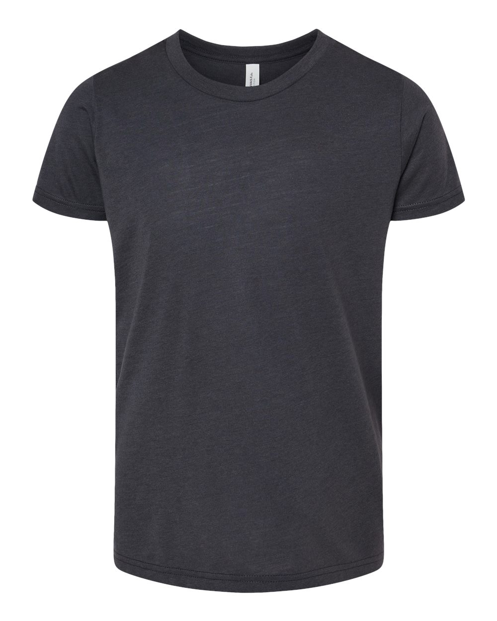 BELLA + CANVAS Youth Triblend Tee - 3413Y - Solid Dark Grey Triblend