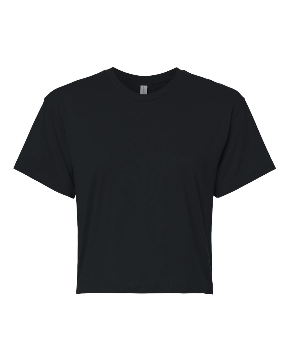 Next Level Women's Ideal Crop Top - 1580 - Black