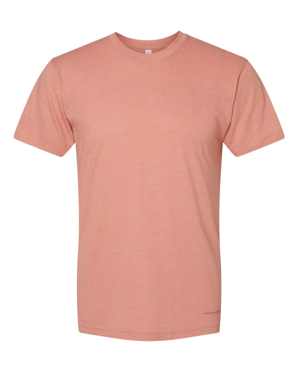 American Apparel Unisex Triblend Track Tee - TR401 - Tri-Coral