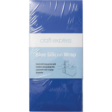 Craft Express 3-Pack Blue Silicone Wrap – Multi-Size Heat-Resistant Wraps
