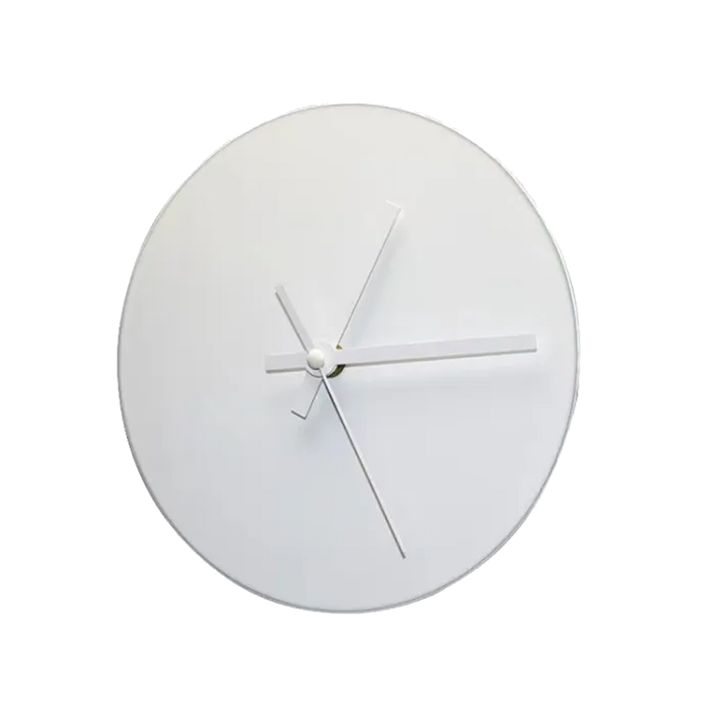 sublimation glass clock